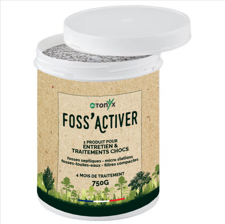 Entretien fosses septiques FOSS'ACTIVER VRAC 750g