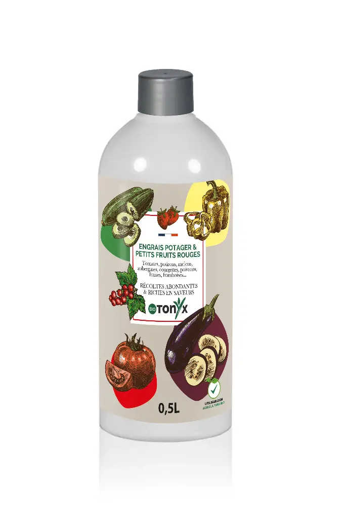 ENGRAIS POTAGER & PETITS FRUITS ROUGES 0,5L