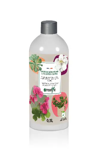 ENGRAIS GERANIUMS & PLANTES VERTES 0,5L